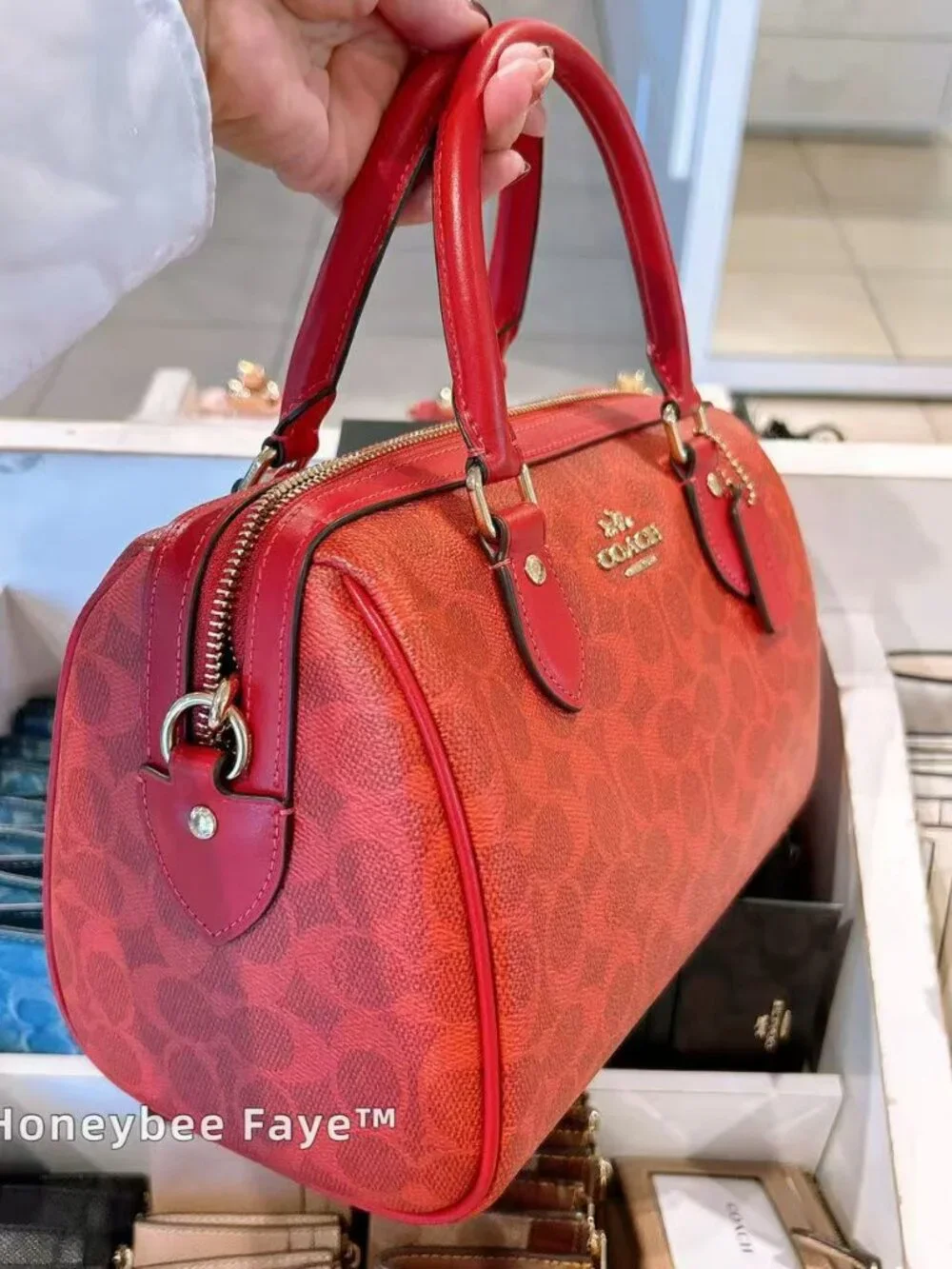 Rowan Satchel Bag In Signature Canvas CEY39